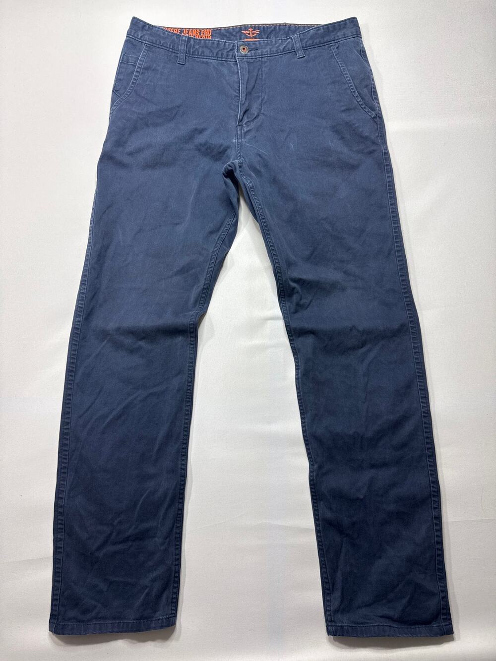 Dockers Men's Alpha Collection Athletic Fit Navy Chino Pants - 34x34 (34x31.5)